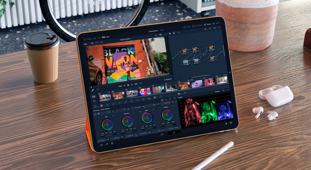 DaVinci Resolve for iPad