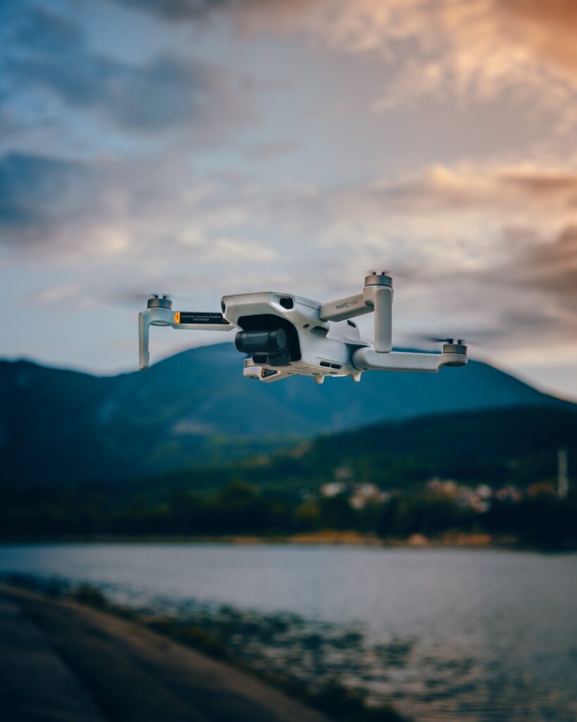 Advanced drone defense system in action, utilizing cutting-edge detection technologies and countermeasure systems to safeguard critical infrastructure.